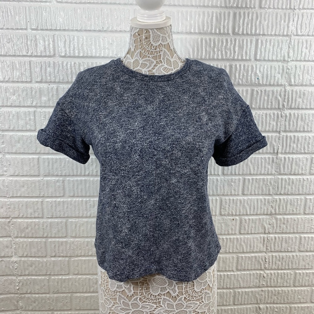 Finders‎ Keepers Cropped Short Sleeve Sweatshirt S